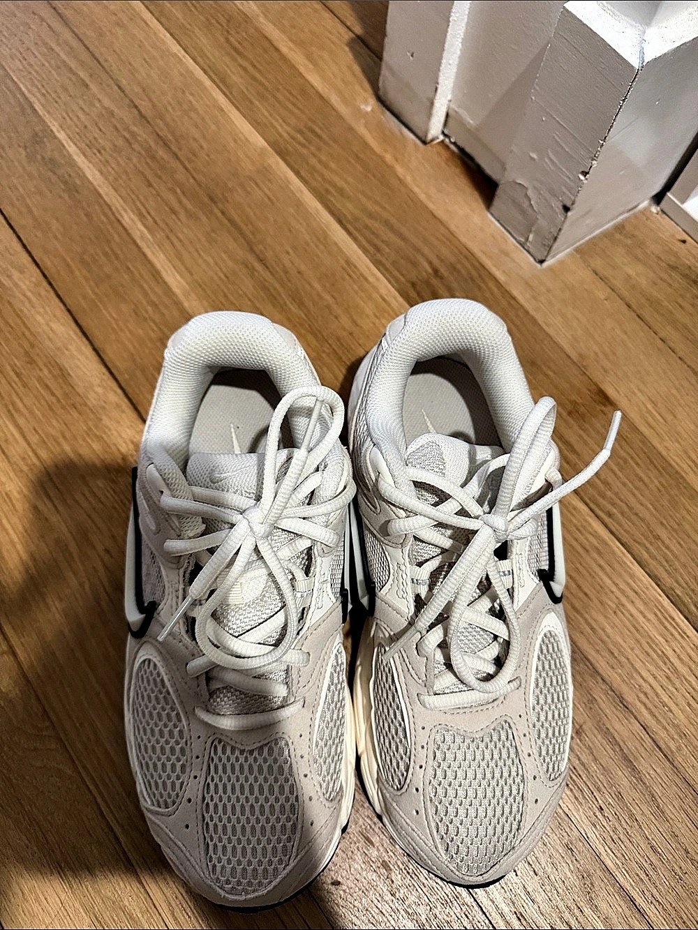 Nike V2K Run Summit White Metallic Silver Sneakers
